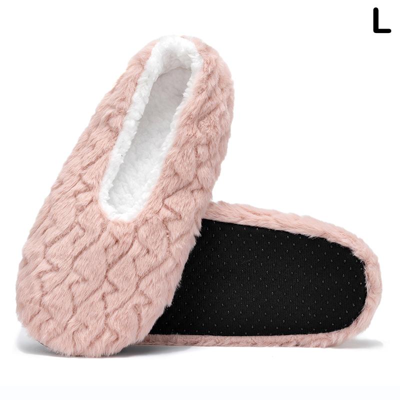 Product Introduction of Women's Warm Floor Socks Fall Winter Home Non Slip Plush Soft Comfortable Thicken Solid Colour Ladies Indoor Slippers Socks 16