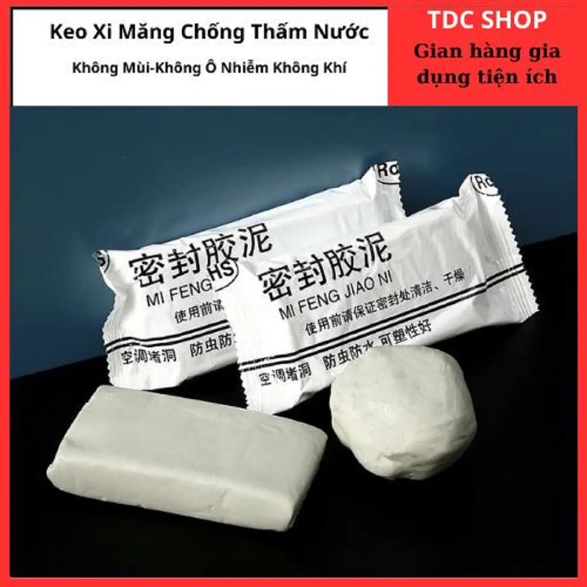 Xi măng dẻo bịt lỗ điều hoà, đường ống nước 88332