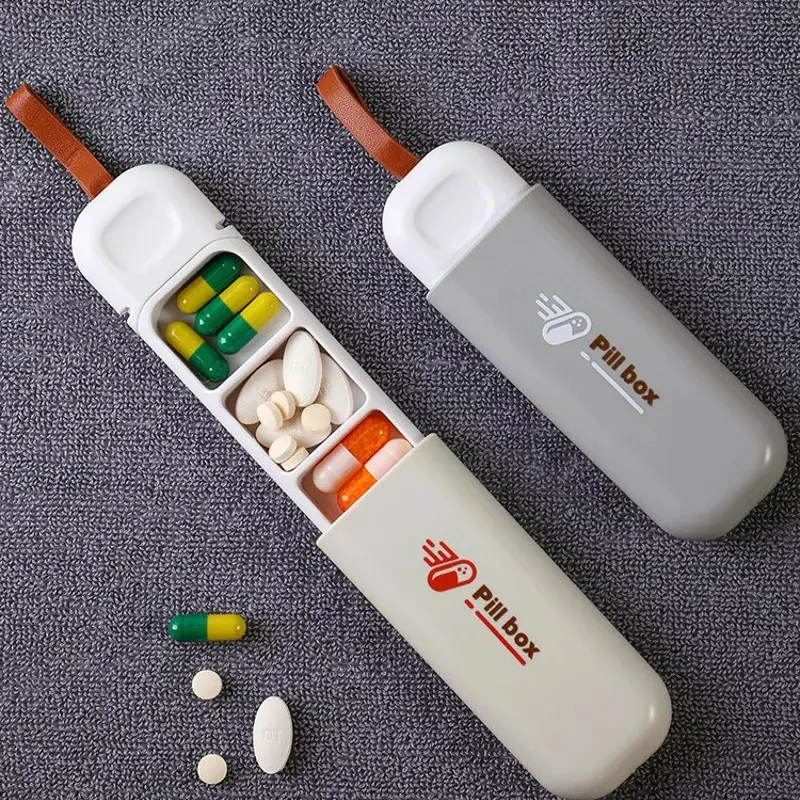 Hộp đựng thuốc chia 3 ngăn tiện lợi 5