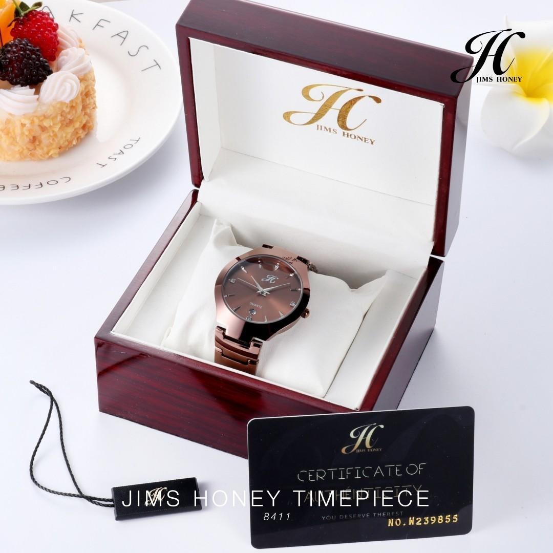 JIMS HONEY JAM TANGAN COUPLE JT 8411 (FREE BOX + BATERAI)