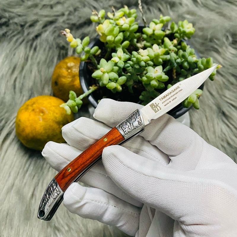 Dao gọt hoa quả Nhật mini sắc bén, không rỉ