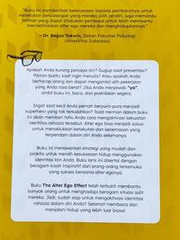 Gambar Buku Motivasi  The Alter Ego Effect Kekuatan Identitas Rahasia Untuk Hidup Yang Luar Biasa By Todd Herman - Reneturos - The Alter Ego Effect dari jendelabook Kab. Klaten 3 Tokopedia