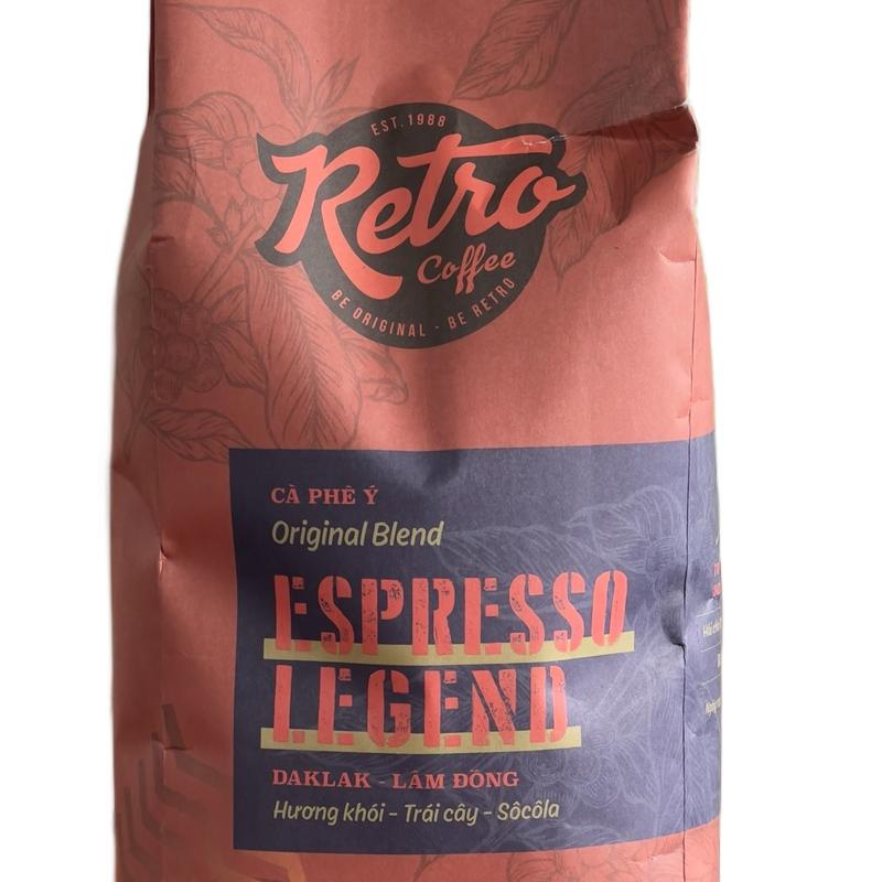 1kg Cafe hạt rang mộc 70% robusta và 30% arabica Khe Sanh Cà Phê Coffee Vị Chua americano sâm
