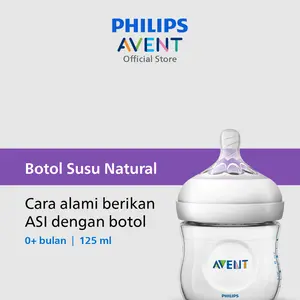 Philips Avent Natural Bottle Single 125 ml 0M+ SCF690/13 Botol Susu Bayi
