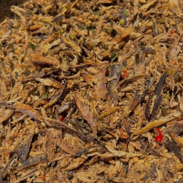 Cá Khô Giã Tỏi Ớt Gói 100g