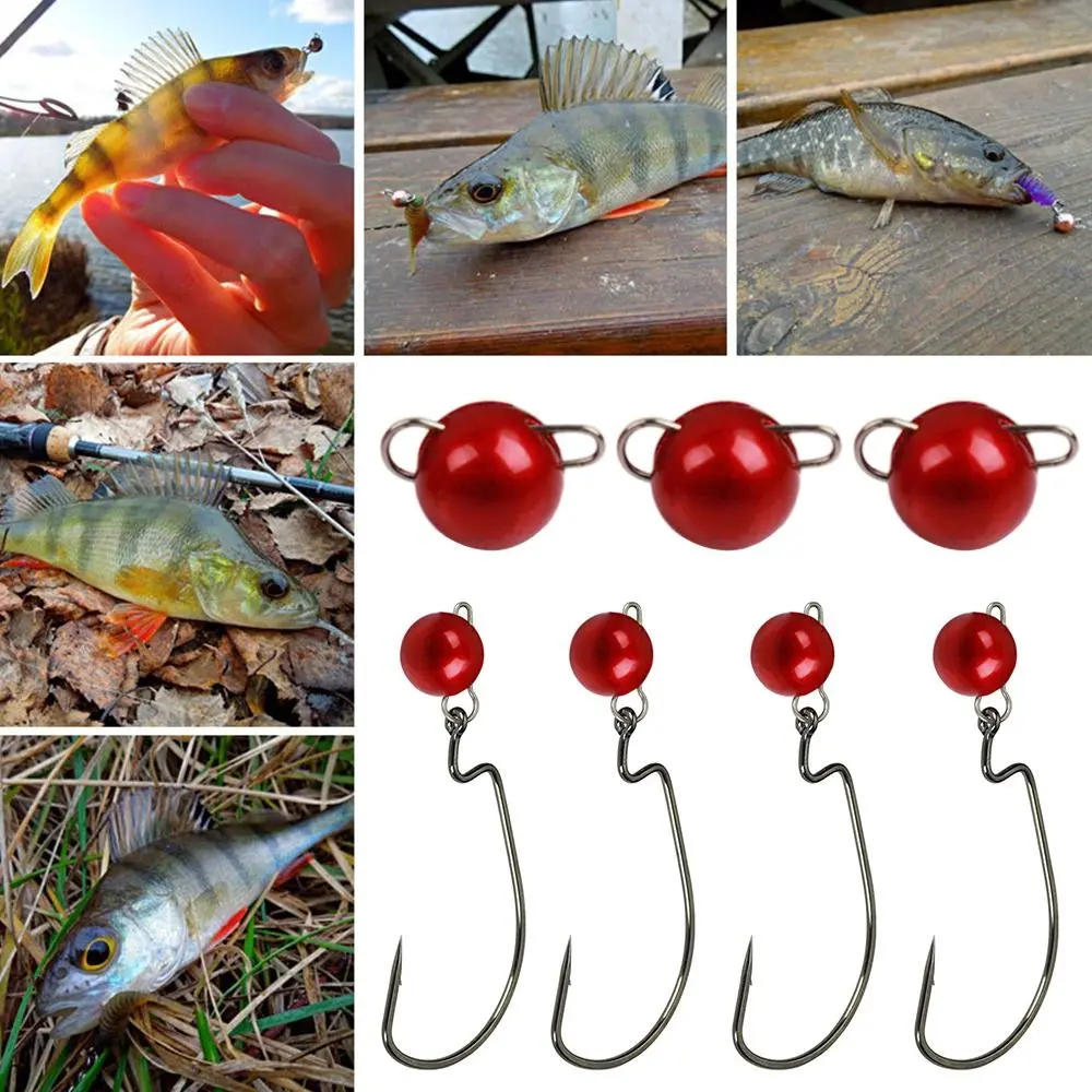 sportk Quick Release Casting New Year's red Fishing Tungsten fall Hook Connector Weights Sinker Durable Line Sinkers Hook Connector