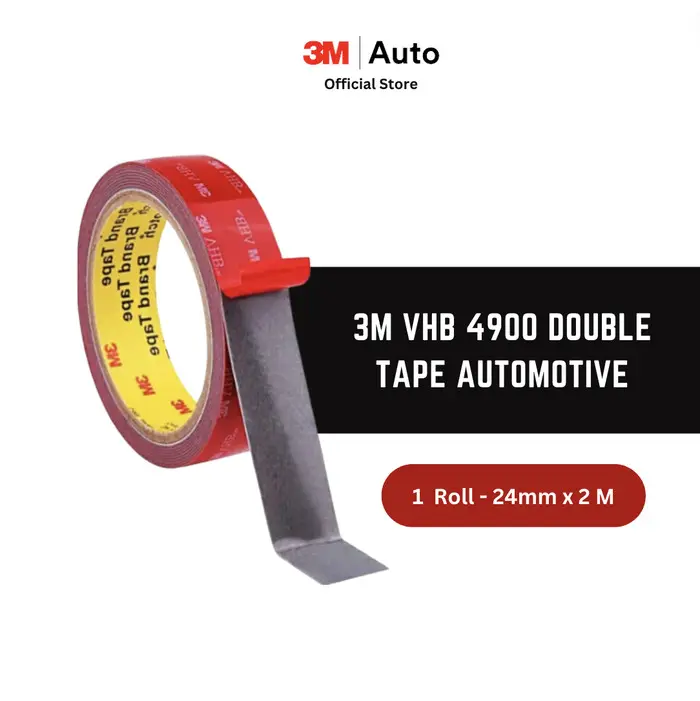 3M Double Tape VHB 4900 Perekat Dua Sisi Kuat Original 3