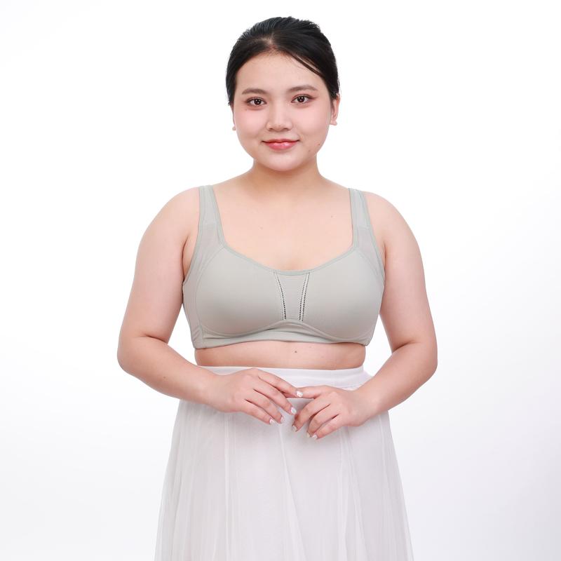 Áo lót Bigsize nữ - Áo ngực Big size mặc áo dài - Bra cup lớn Không gọng, Bản to, Đệm mỏng, Siêu nâng đẩy - A27 Jean Voan Women Voi