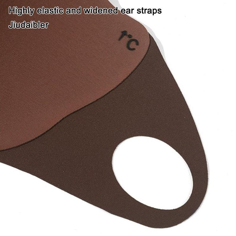 Product Introduction of 1 Pc Warm Windproof Mask Winter Women Men Solid Color Outdoor Adjustable Face Mask Sunscreen Cycling Running Mask Fashion Accessories 26