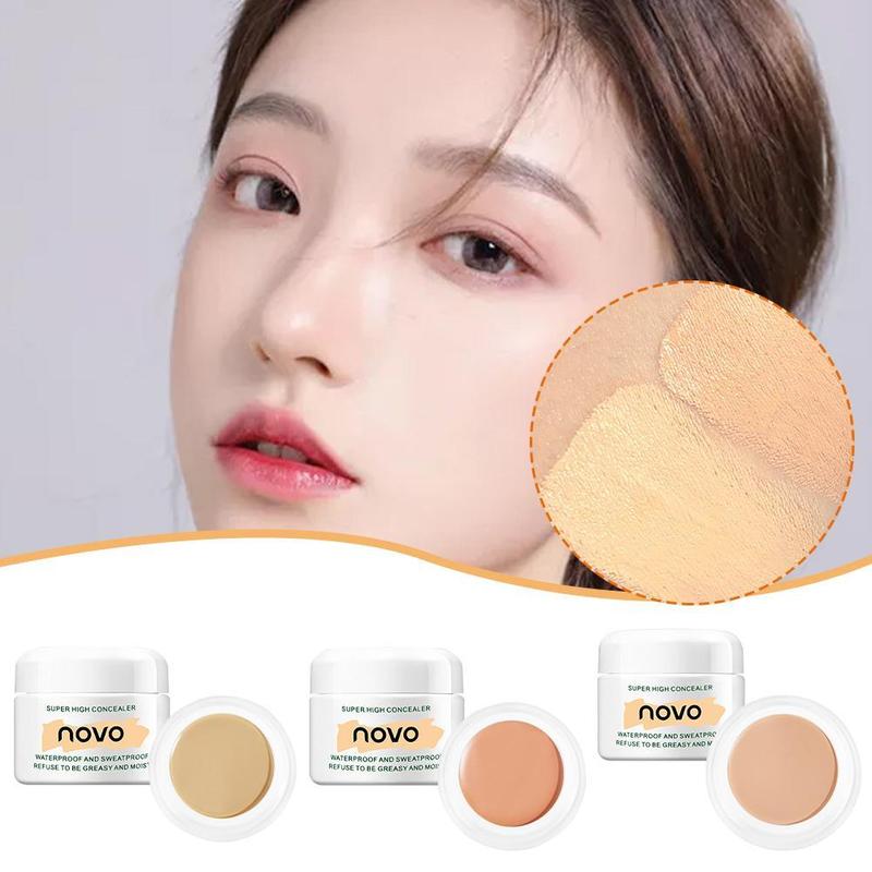 Product Introduction of NOVO Concealer Palette Flawless Concealer Long-lasting Control Acne Tattoo Cover Oil Dark B9I8 33