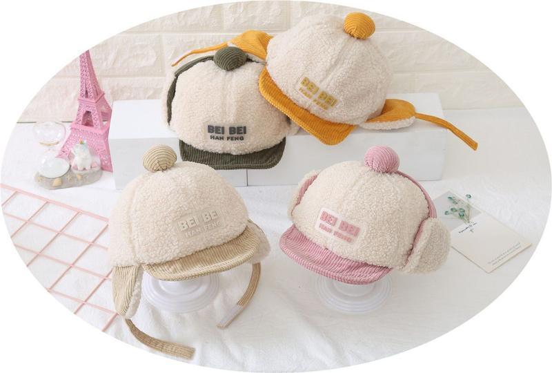 Product Introduction of Mũ Trẻ Em Bé, Mũ Lưỡi Trai Mùa Thu Và Mùa Đông, Thiết Kế Dễ Thương Cho Bé Trai Và Bé Gái, Ấm Áp Và Mũ Trùm Đầu, Có Bảo Vệ Tai, Vành Mềm, Phong Cách Ushanka 5