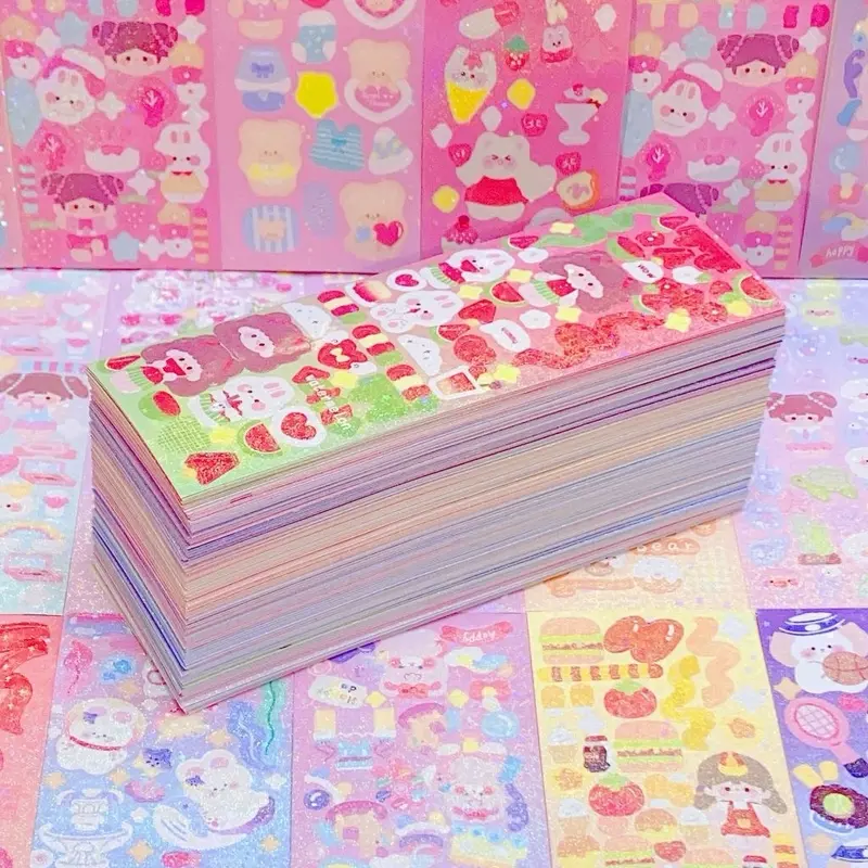 Lẻ 1 tấm sticker ngẫu nhiên dán trang trí phụ kiện 4