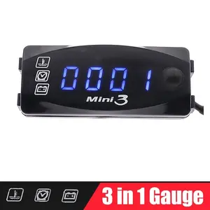 Volmeter Volt meter ACCU Aki 3 in 1 Mini 3 12V Universal Semua motor/Volmeter 1 MODE/2 MODE/3 MODE merk NPS