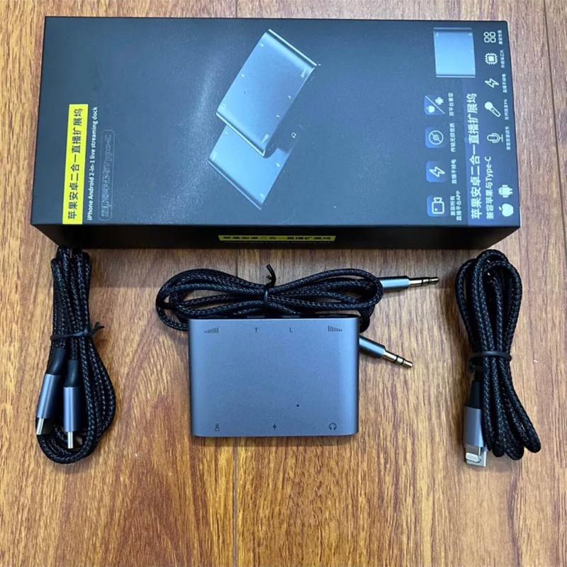 Box vừa sạc vừa livestream PK cho IP & TYPE-C âm thanh STEREO cực hay đầy đủ dây kết nối với điện bảo hành 6 tháng Phụ Kiện Nghe Nhạc