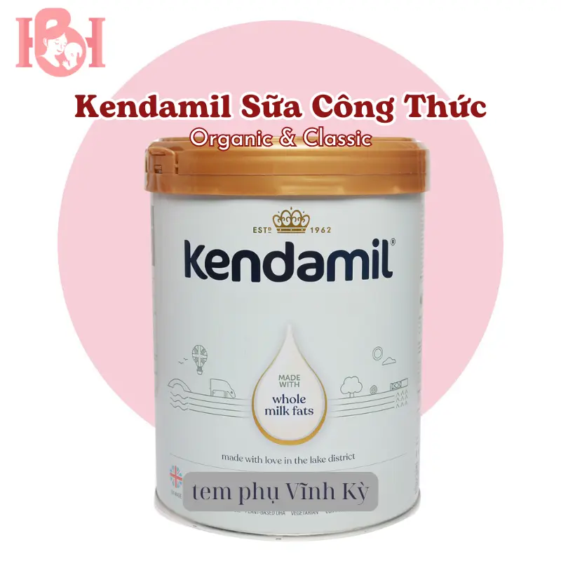 [CHÍNH HÃNG+TEM PHỤ] Sữa Công Thức Kendamil Anh Quốc