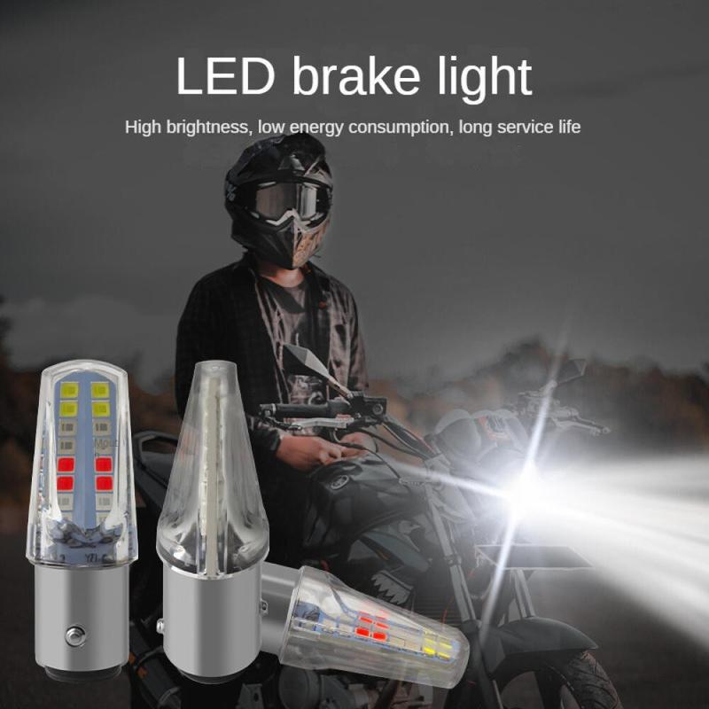 FANTUDZ 1157 Motorcycle flashing brake light BY15D 42MD electric vehicle flashing light brake light 3