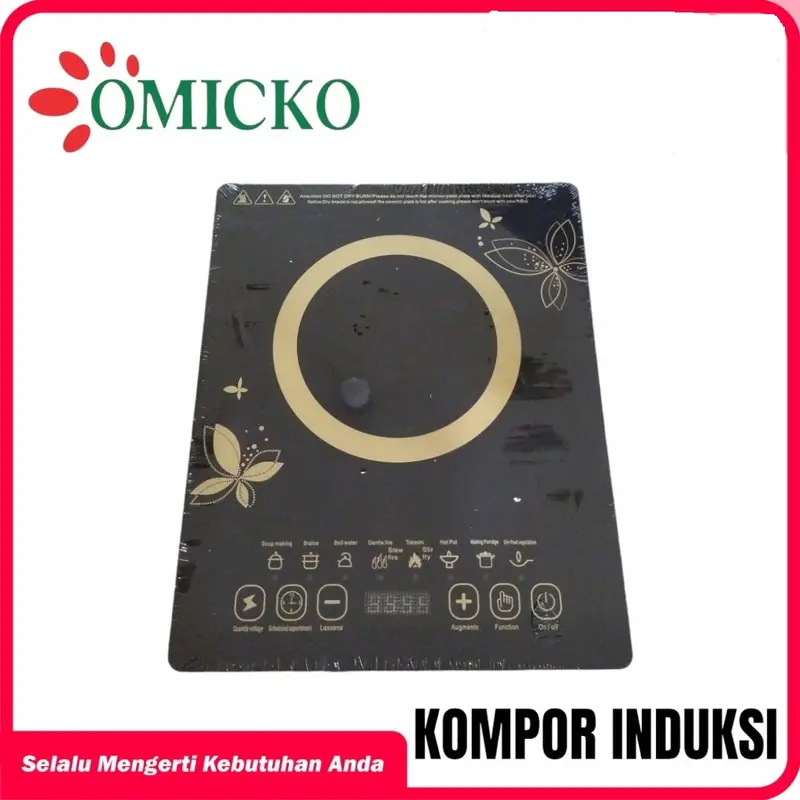 Kompor Induksi Kompor Listrik Omicko OM-060 Om 060 Low Watt 400 Watt 1