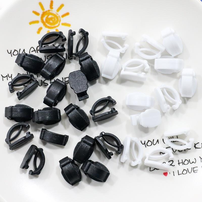 Set 5 10 20 Khóa Kẹp Nhựa Cho Dây Giày Thể Thao DIY 1