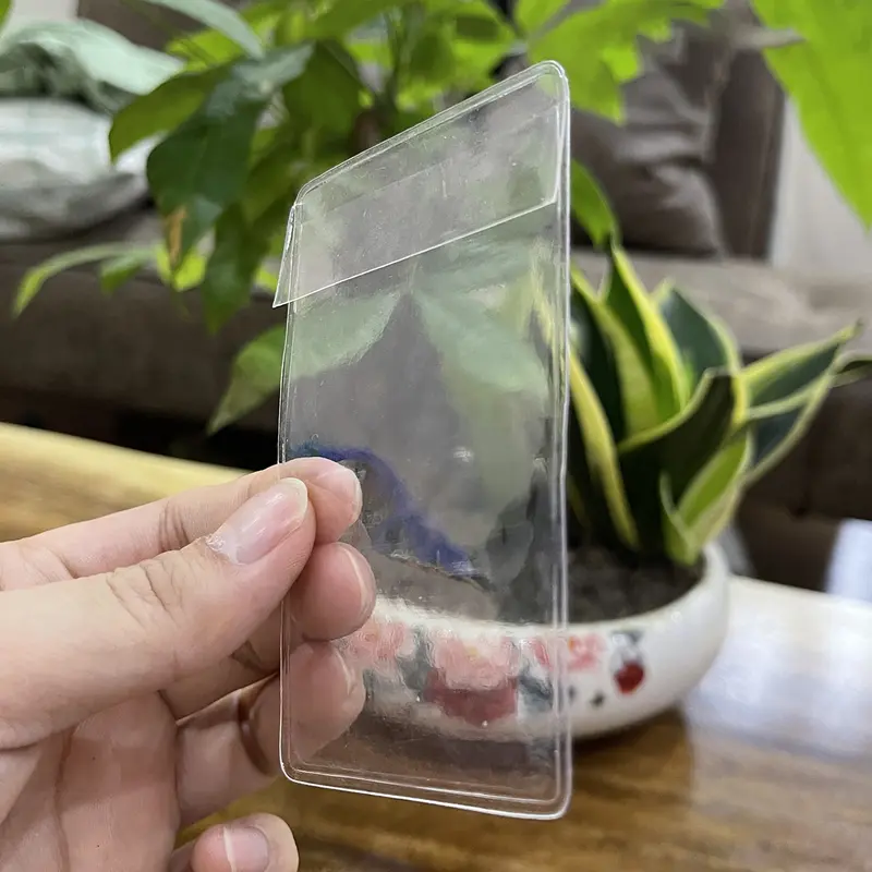Toploader nhựa dẻo bọc bảo vệ card bo góc - Bảo vệ thẻ CCCD - Bảo vẹ Thẻ ATM - Size 6x9.5cm 7