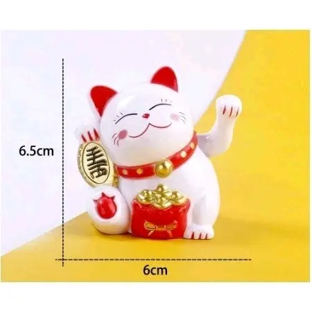 Mèo thần tài vẫy tay mili , mèo thần tài chạm vẫy trang trí tài lộc may mắn 2