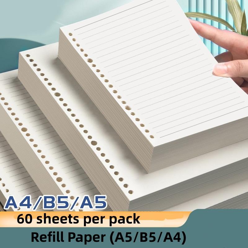Refill paper notebook,Binder refill Inner Refill Page - TikTok Shop ...