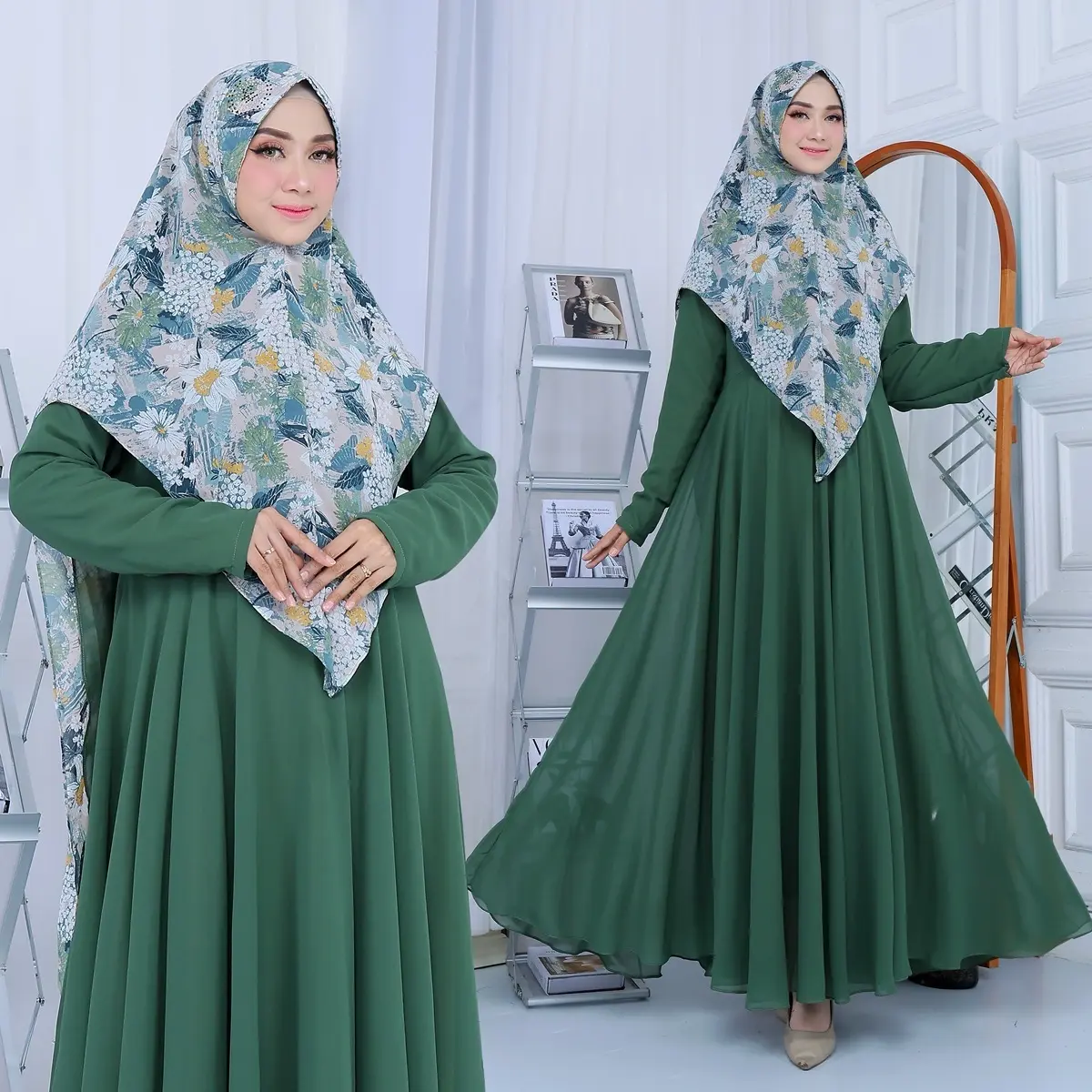 Maryam syari premium syari original bahan adem nyaman di pakai