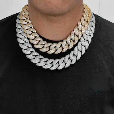 22mm Chain Cuban Link TikTok Shop