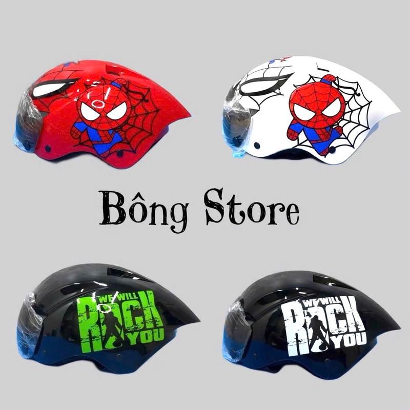  Nón thể thao thời trang đuôi nhọn cho bé  6-15  tuổi  cá tính tem hình đủ màu cho bé  phụ kiện chạy xe đạp 