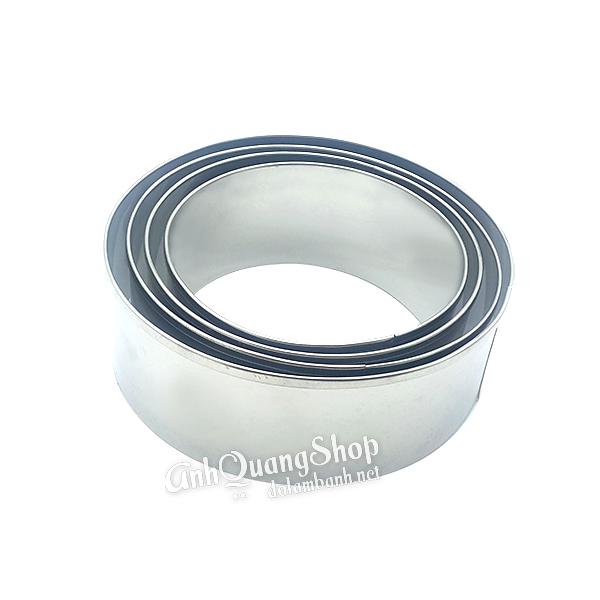 Product Introduction of KHUÔN MOUSSE TRÒN  THÀNH CAO 8 CM (12,14,16,18,20.22CM) 0