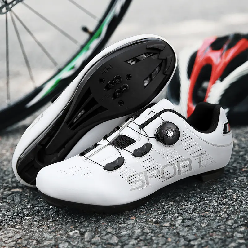 Professional Locking Shoes - Efficient Power Transmission, All-Day Comfort, Help Improve Cycling Speed And Stability!
