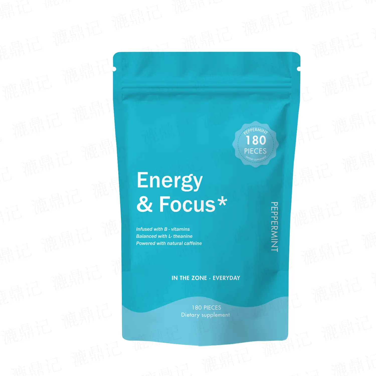 Caffeine Mint Supplement Neurogum Energy Caffeine Mins-180 Pieces
