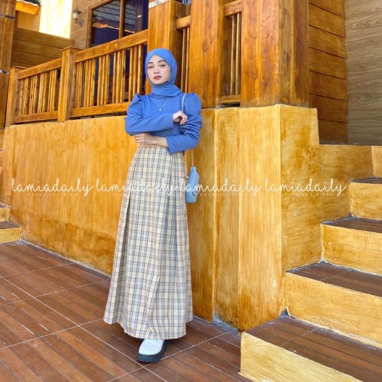 Lamiadaily DALMI  Skirt Wanita rok mayung 4