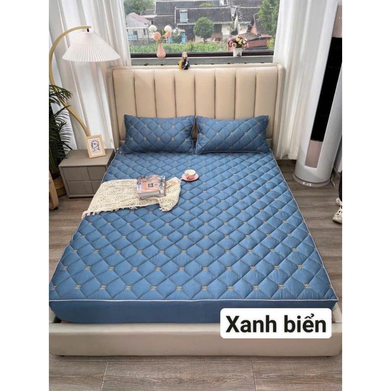 Product Introduction of [BỘ GA GỐI PHI LỤA TRẦN BÔNG CAO CẤP]- MỀM MỊN - MÁT LẠNH - SANG TRỌNG - 7 MÀU- 3 SIZE 9