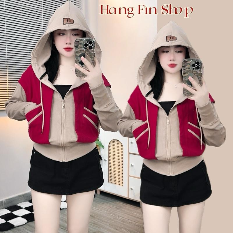 HANGFIN DESIGN | Áo Khoác Gân Mix Mã L3, Phối Tay Túi Sườn Kiểu Mới, Chất Vải Dày Dặn, Áo Khoác Chống Nắng Fashion By HangFinShop