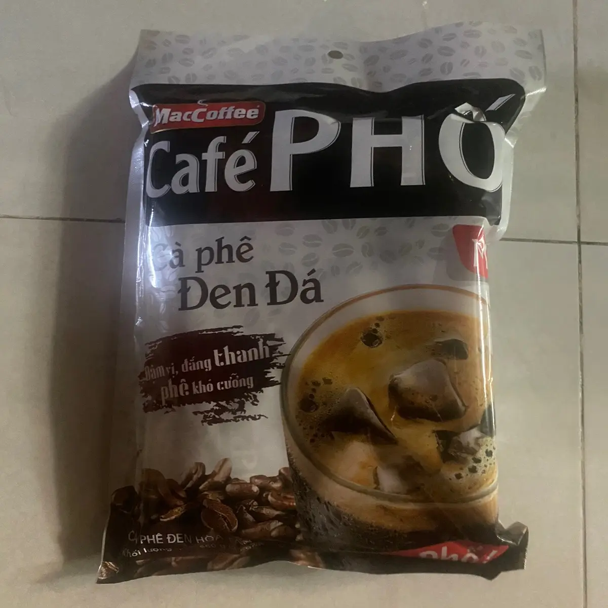 CÀ PHÊ PHỐ ĐEN BỊCH 35 GÓI CAFE