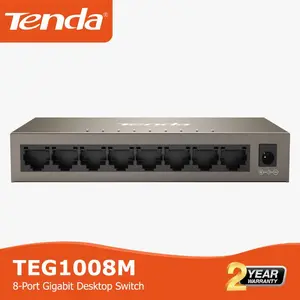 Tenda TEG1008M Switch Hub 8 Port Gigabit 10/100/1000M T1