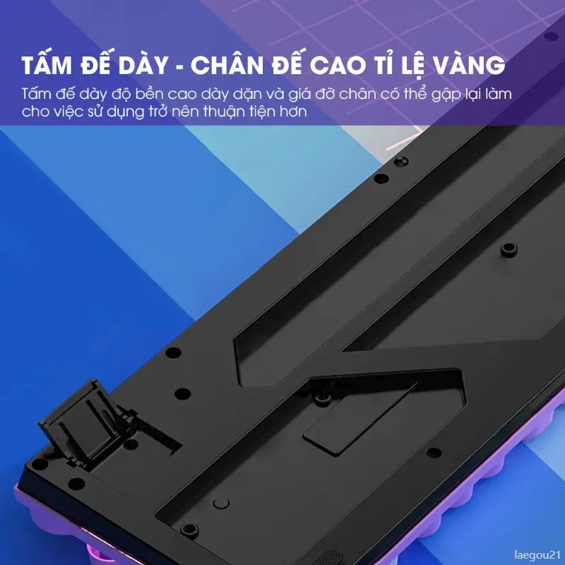 laegou21 Bàn phím máy tính gaming SIDOTECH K600 có dây full size phím giả cơ nút tròn LED RGB phù hợp dân văn phòng và game thủ keyboard  bluetooth ban  phimgiare rapid trigger 5