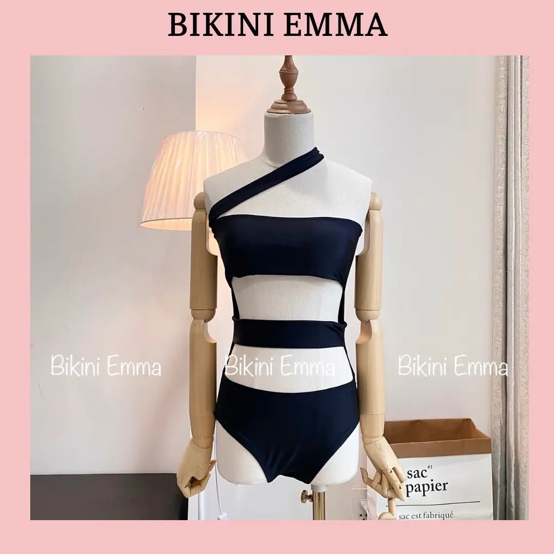 Bikini Liền Thân Khoét Eo Lệch Vai EMMA Siêu Sexy