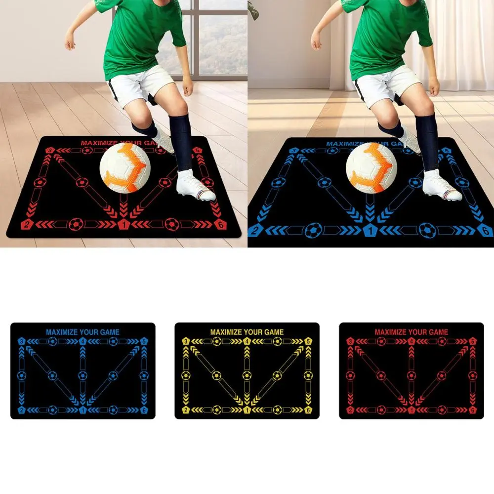 Football Training Mat Agility Footstep Pad Soccer Training Mat for Home