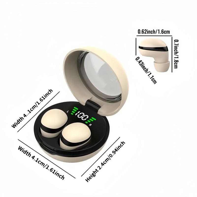 Product Introduction of Wireless Earphone, In-ear Design Earbuds with LED Charging Case, Sweat-resistant Headphones with Built-in Mic for Sports, Work, Travel 1
