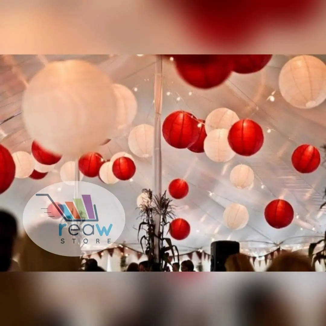 Lampion Gantung Kertas Merah Putih Hiasan Dekorasi HUT RI Dirgahayu RI