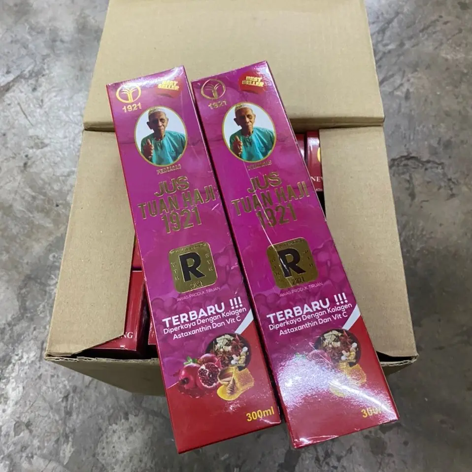 Jus Tuan Haji 1921  300ml /Tonik Tuan Haji 300ml Badan Sakit