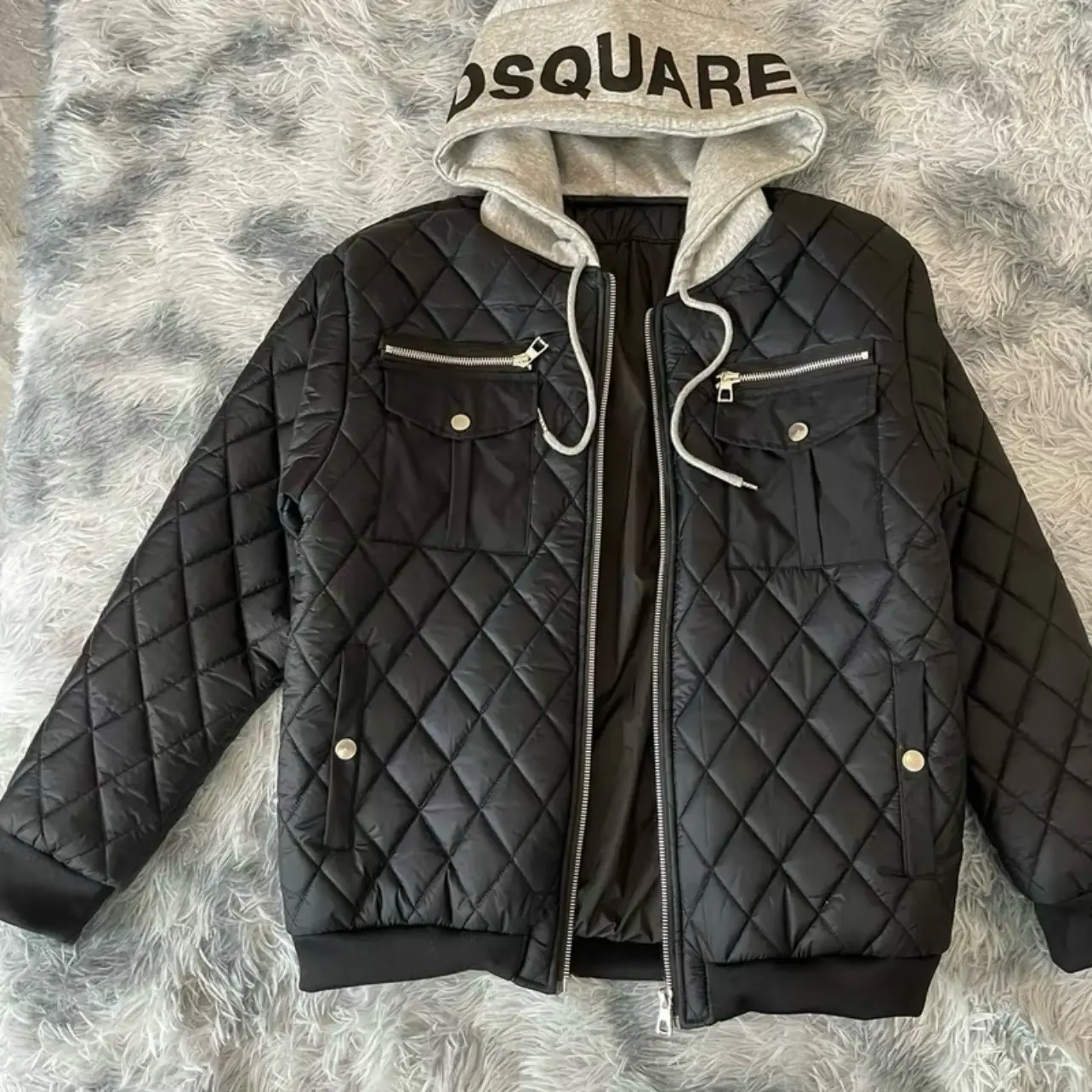 Áo khoác nam đẹp phối mũ nỉ trần bông chất liệu cao cấp - Menswear, Nhung Ong Jacket aokhoac áo phao  nam áo bomber áo  khoác a o
