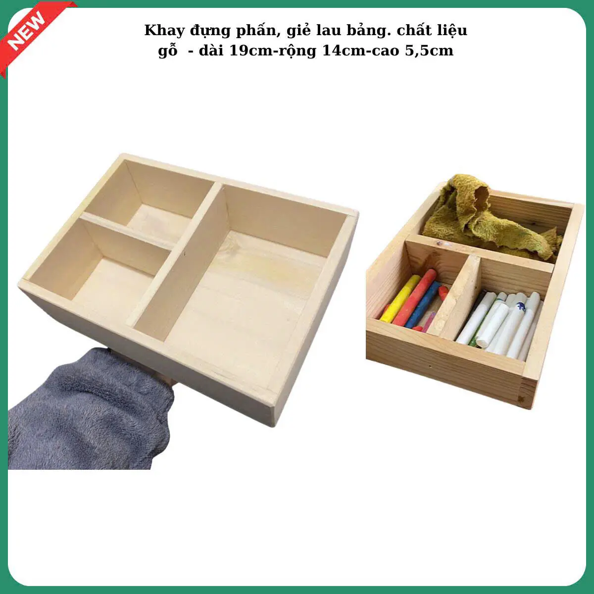 KHAY GỖ ĐỰNG PHẤN , GIẺ LAU BẰNG TIỆN LỢI GỌN GÀNG, BẰNG GỖ TỰ NHIÊN