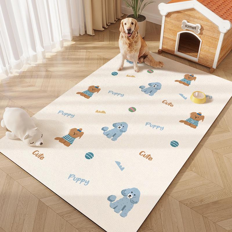 Product Introduction of Washable pet floor mat, waterproof PVC 47