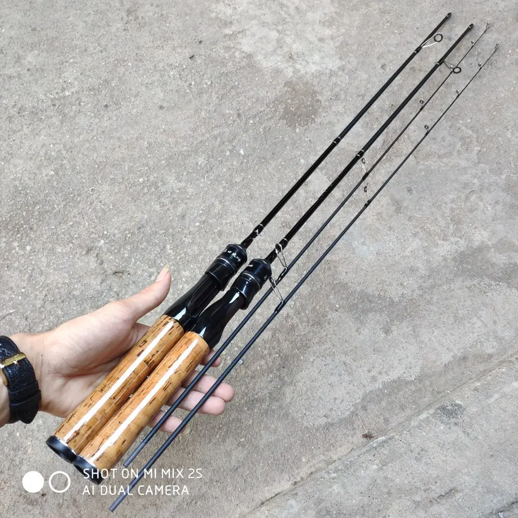 Cần Câu UL Cán Gỗ Đọt Đặc chuyên câu suối, cháp