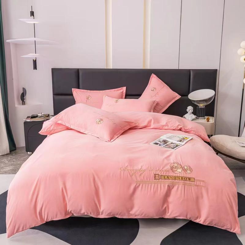 Bộ Vỏ 4 Món Chăn Ga Gối Cotton Nhung Mềm Mại Phù Hợp Cho Mùa Đông Sang Trọng. 1