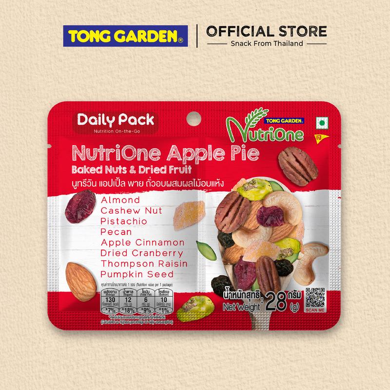 TONG GARDEN HỖN HỢP HẠT VÀ TRÁI CÂY SẤY – BÁNH TÁO 28G 0