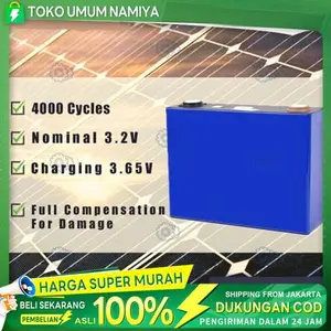 120AH Baterai Barang baru Baterai Lifepo4 Baterai Surya Kekuatan Besar 3.2V 120ah Baterai Lithium Iron Phosphate LiFePO4 Prismatik Solar Battery 4000 Siklus