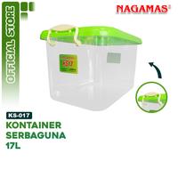 Gambar NAGAMAS Kontainer Box Serbaguna 17 Liter Penyimpanan Plastik dari Nagamas Indonesia Store Kota Tangerang 3 Tokopedia
